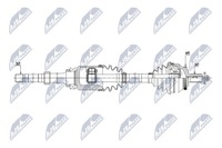 фото thumb №6, Npw-vv-129 nty полуось приводная volvo s60 i 2.4t,2.5t awd atm 02-10, v70ii 2.