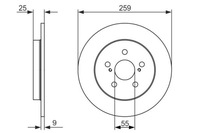 фото thumb №2, Диск гальмівна bosch 0986479721 4243112310