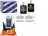 фото thumb №1, Тормозные колодки тормозные перед nissan altima leaf 2.5 3.5 ele #petrolhead pro+ kit3