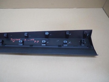 фото thumb №8, Планка бокова нижня декоративна двері праві перед hyundai tucson iv n-line