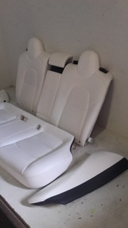 фото thumb №7, Tesla 3 lift задня заднє сидіння білий luxury