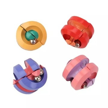 Fidget Antystresowy - Bead Orbit - RÓŻOWA