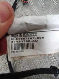 фото thumb №7, Volvo v60 ii s60 iii 18-24 установка джгут двері перед правих