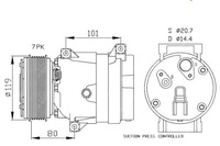 фото thumb №2, Nrf 32481 компресор, кондиціонер