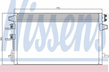 фото thumb №12, Радиаторов кондиционера nissens 94929