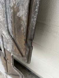 фото thumb №6, Защита pod двигатель mercedes w124 1245241530 бензин оригинальная повреждённая