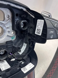 фото thumb №12, Rs5 s5 rs4 8w руль алькантара с подогревом лепестки