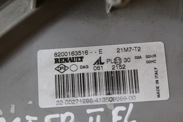 фото thumb №12, Лампа лівий перед передня renault master ii fl 8200163516e