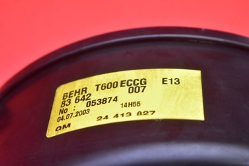 фото thumb №9, Воздуходувка вентилятор воздуховод eu 24413827 opel zafira a 03-05