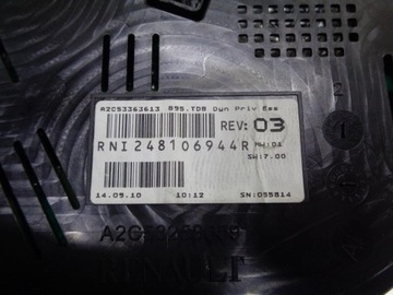 фото thumb №12, Комп'ютер набір стартовий імобілайзер renault megane 3 iii 1.4 tce 08- 237100293r