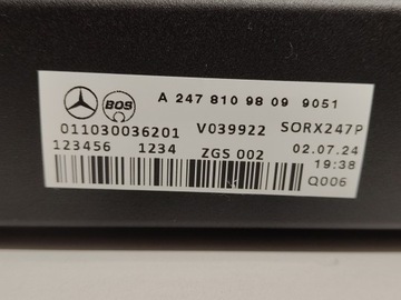 фото thumb №9, Mercedes glb x247 ролета багажника оригінал 2019-