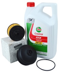 фото thumb №1, Castrol gtx rn17 5w30 5l. фильтр масла корпус renault dacia tce