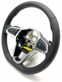 фото thumb №8, Руль многофункциональный чёрная кожа volkswagen passat b8 3g0419089eh
