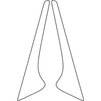 фото thumb №1, Наклейка плівка захисна крила opel grandland x