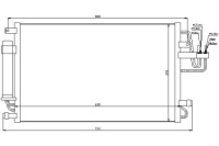 фото thumb №1, Конденсатор радиатор кондиционера nissens +gratisy
