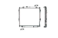 фото thumb №1, Nrf радиатор двигателя toyota 4 runner land cruiser