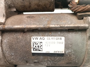 фото thumb №7, Audi a4 стартер 2.0 tdi дизель 100kw 136 hp 03l911024b 2012 estate