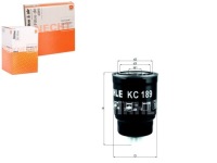 фото thumb №1, Фільтр пального nissan atleon almera ii almera tino c