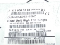 Радио радиопроигрыватель cd navi oem mercedes slk r172 w172 a1729006804 Оригинал, фото thumb