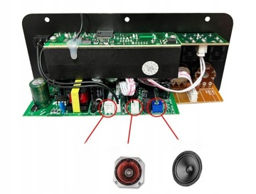 Плата Bluetooth 30-120 Вт, 220 В/12 В/24 В, динамик
