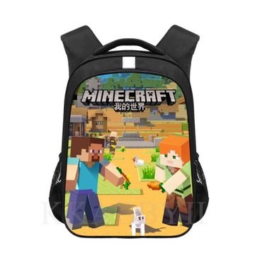PLECAK DLA CHŁOPCA fana gry MINECRAFT PRZEDSZKOLNY