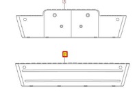 фото thumb №8, Audi q5 8r передня панель реєстраційна 8r0807287a3fz оригінальна