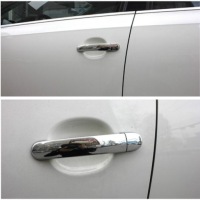 Накладки на дверные ручки Seat Ibiza 4 2008–2017 гг., хром
