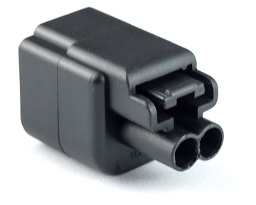 фото thumb №3, Роз'єм штекер з'єднувач штекер 2pin ford volvo 2-контактні котушка галоген габаритні вогні