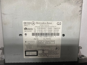 Mercedes C 2049009807 Радионавигационная система