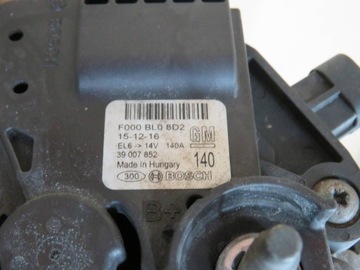 фото thumb №12, Opel insignia a рестайлінг 2.0 cdti b20dth генератор 39007852