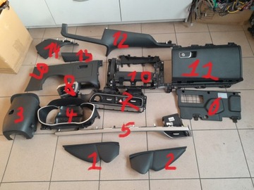 фото thumb №1, Hyundai genesis g70 2019r бардачок захист zaślpepka планка рамка повітропровід