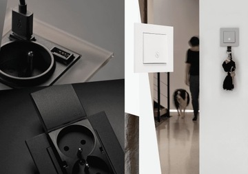 Контроллер Simon 55 GO CONTROL Controlled WIFI Скрытый монтаж Черный MAT
