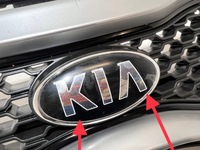 фото thumb №4, Решётка радиатора решётка радиатора решётка бампера перед kia picanto ii