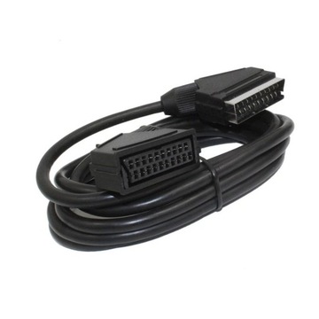 Кабель Шнур Удлинительный кабель SCART EURO EURO 21pin EURO CONNECTOR 7,5 м черный