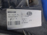 фото thumb №4, Dacia sandero i лампа фара правый оригинал