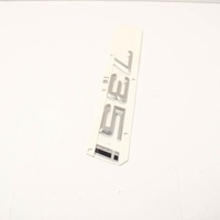 фото thumb №9, Bmw 7 e65 trunk lid 735i emblem badge 51147033218 7033218