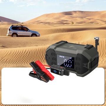 МОЩНЫЙ ПУСКОВОЙ СТАРТЕР 3000A POWERBANK BOOSTER 16V 20000mah