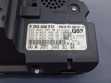 фото thumb №4, Cl w216 s w221 5.5 v8 спидометр приборы a2215405048