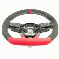 фото thumb №5, Audi a3 s3 rs3 8v a4 s4 rs4 a5 s5 rs5 b9 воздуховод alcantara плоская fv