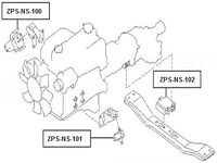 фото thumb №13, Подушка двигателя pathfinder wd21 86-95 задняя