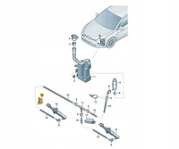 фото thumb №2, Oryg заглушка розпилювача vw golf 7 "r" права 5g0955110b