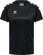 KOSZULKA POLIESTROWA HMLCORE XK CORE POLY T-SHIRT S/S KIDS CZARNA R. 152