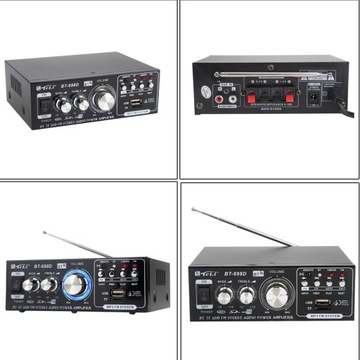 РАДИОЦИФРОВОЙ УСИЛИТЕЛЬ МОЩНОСТИ СТЕРЕОЗВУКА 180 Вт BT-698D HIFI