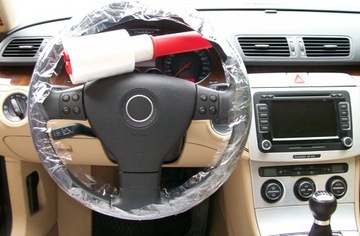 ЗАЩИТНАЯ ПЛЕНКА ДЛЯ РУЛЯ ЗАЩИТНЫЕ КРЫШКИ С ЛАСТИКОМ для грузовых автомобилей 250 шт.
