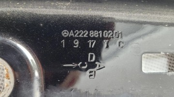 фото thumb №14, Mercedes w222 s-klasa крило перед переднє правий a2228810201