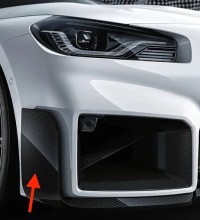 Купити Накладка права m performance m2 g87 51115a5f482, фото thumb