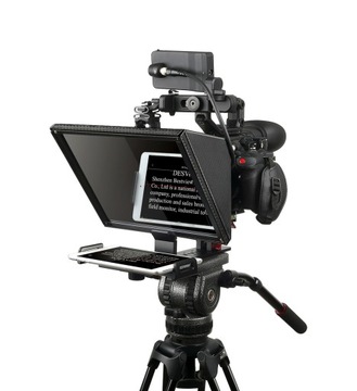 Teleprompter Desview T12 walizka i pilot