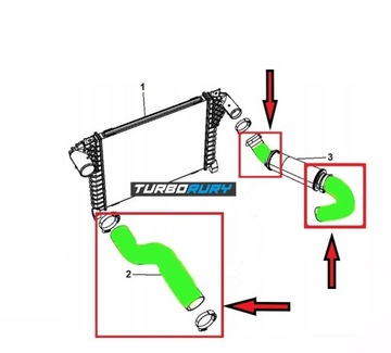 фото thumb №13, Шланг turbo dodge nitro 2.8 crd kpl 55037790ae