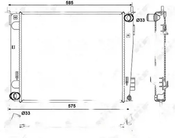 фото thumb №1, Радиаторов воды 53057 nrf kia soul i am