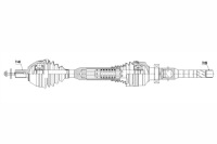 Купить Приводной вал правая volvo xc60 2.0 d3 d4 механическая, фото thumb